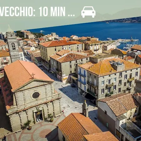 Sopra 183m2, Vue Mer, 8 Pers, Porto-vecchio *