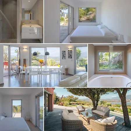 Sopra 183m2, Vue Mer, 8 Pers, Porto-vecchio Вилла